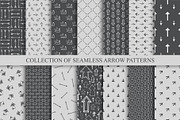 Arrows drawing seamless patterns, a Pattern Graphic by ExpressShop (Thumbnail 1 of 5)