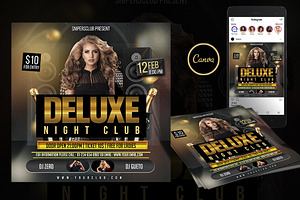 Deluxe Flyer Canva Template