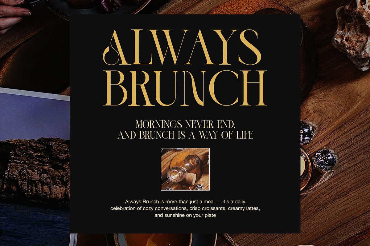 Bether Elegant Modern Serif Typeface, a Serif Font by Graphicxell (Photo 7 of 8)