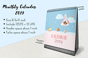 Adorable animal calendar 1# 2019, an Animal Illustration by Piixypeach (Thumbnail 2 of 9)