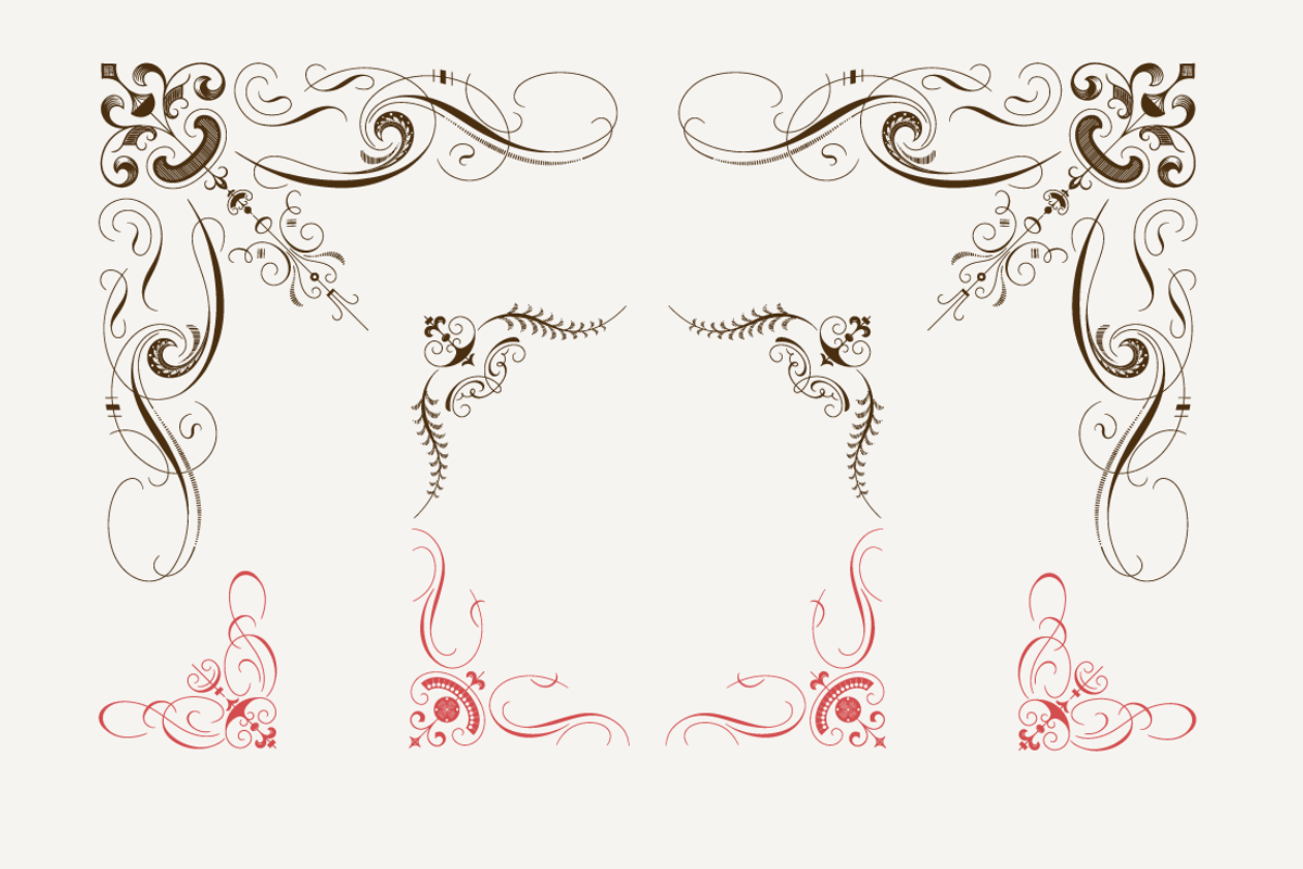 Decorative Corners N°2, an Illustration by Webalys (Photo 1 of 3)