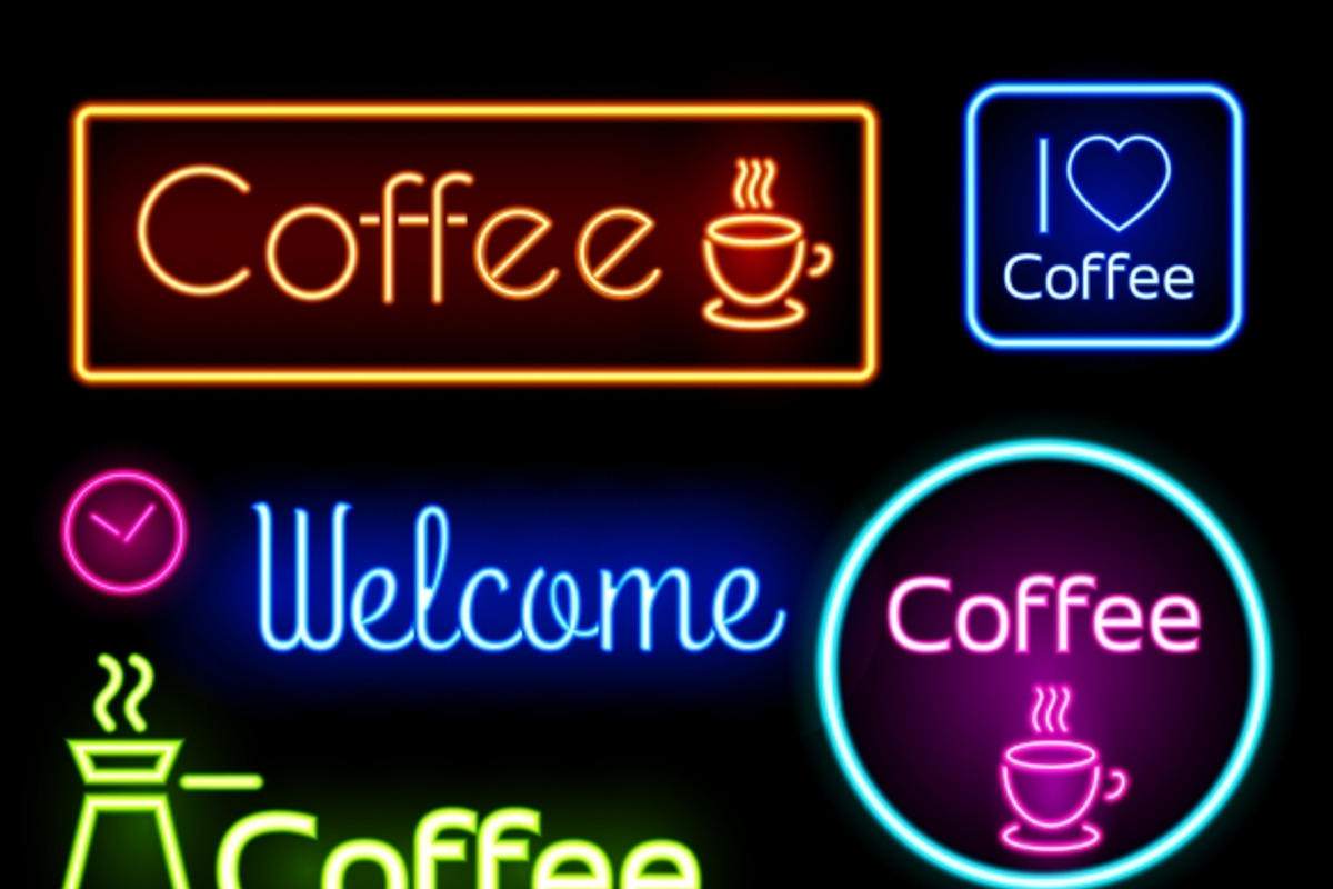 Glowing Neon Lights Signs preview 6