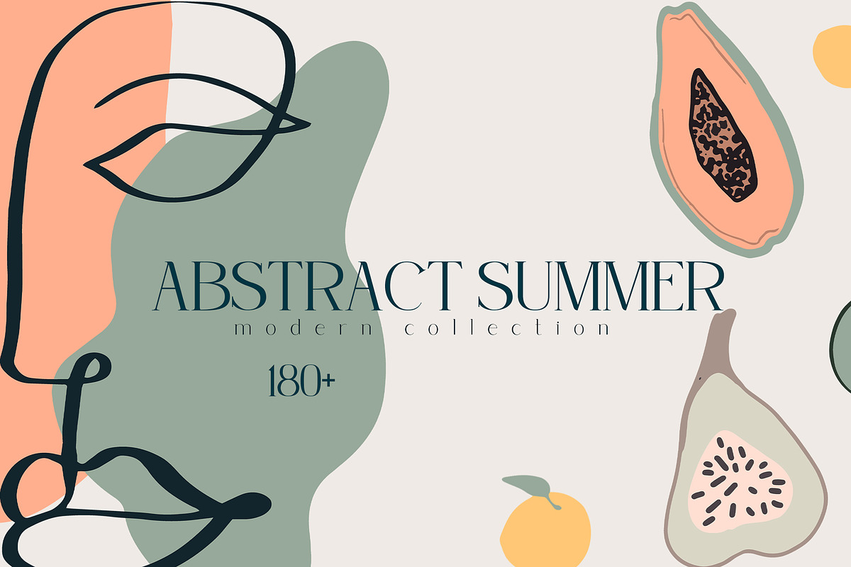 SALE! -80% ABSTRACT BUNDLE | 5 IN 1, an Illustration by Alisha Gronska (Photo 10 of 11)