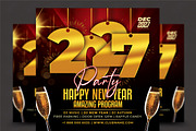 New Year Flyer, a Flyer Template by AfzaalGraphics (Thumbnail 1 of 2)