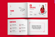 HR Employee Handbook, a Brochure Template by ContestDesign (Thumbnail 2 of 6)