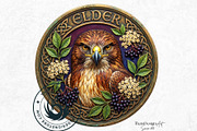 Celtic Animal Zodiac PNG Medallions, a Decorative Illustration by ThatsDesignArt (Thumbnail 4 of 11)