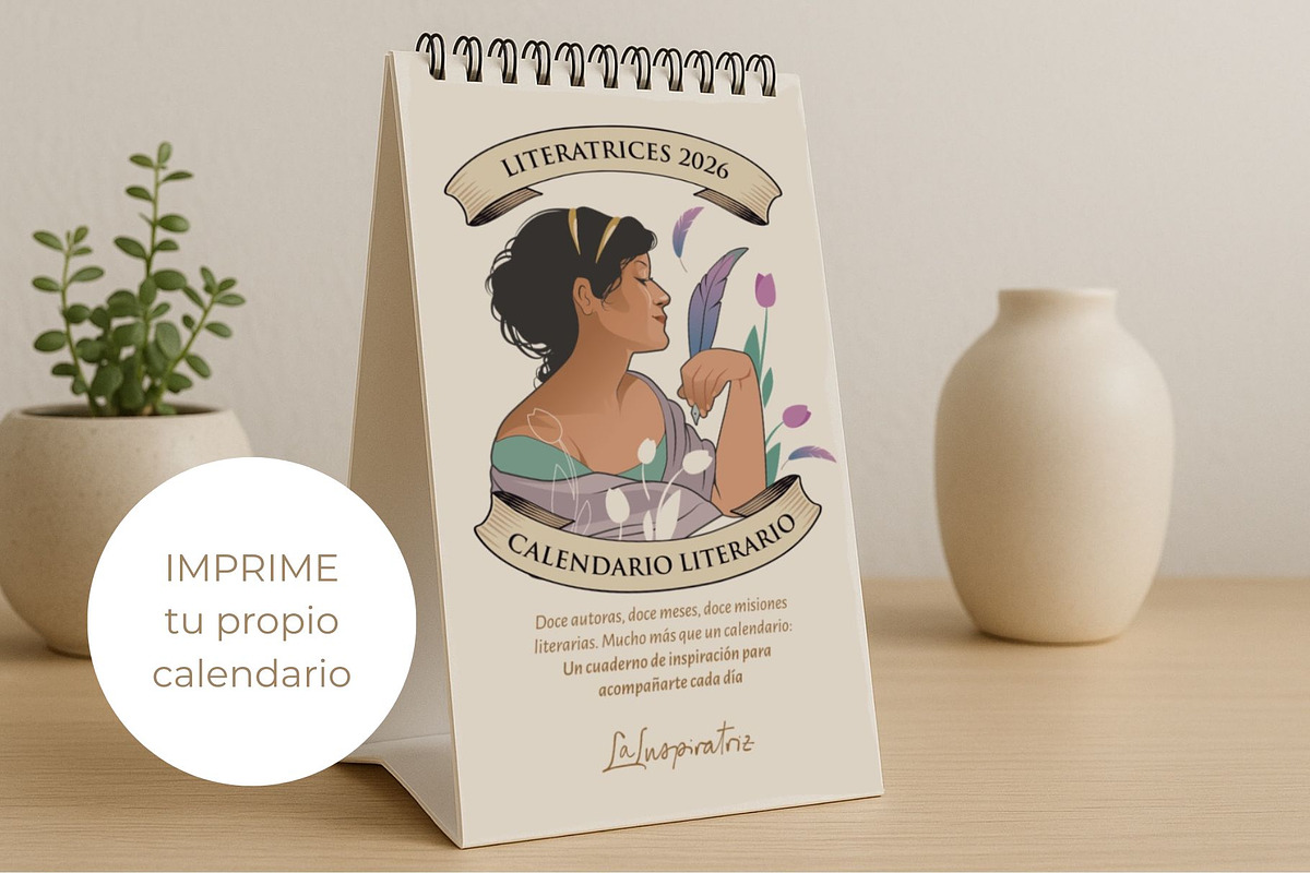2026 Calendario Literatrices, an Illustration by La Inspiratriz (Photo 4 of 5)