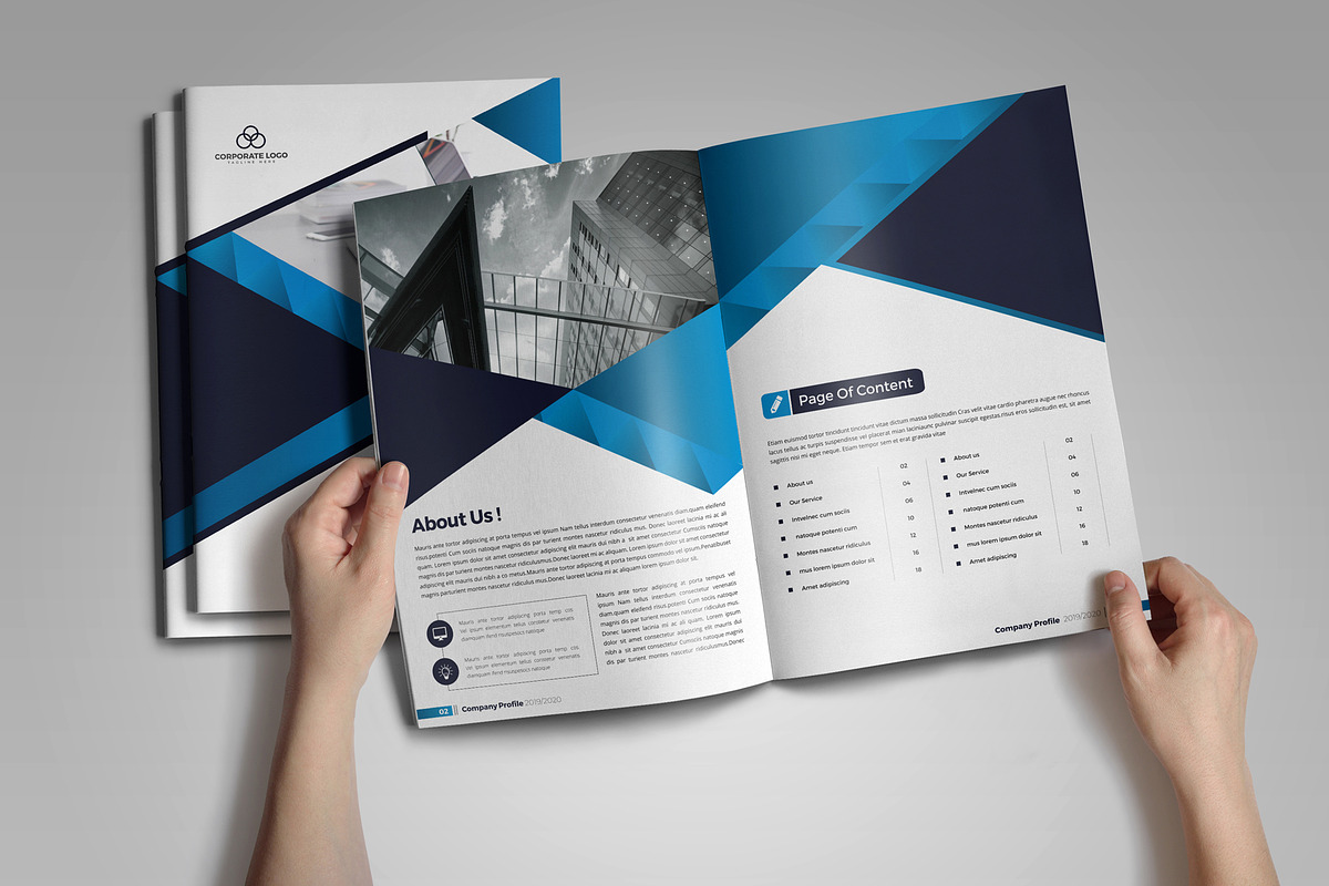 Company Profile Template V4, a Brochure Template by JanySultana (Photo 2 of 14)