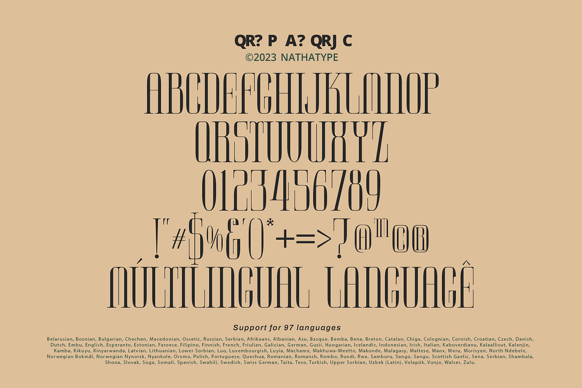 Star Castle, a Serif Font by Nathatype (Photo 10 of 11)