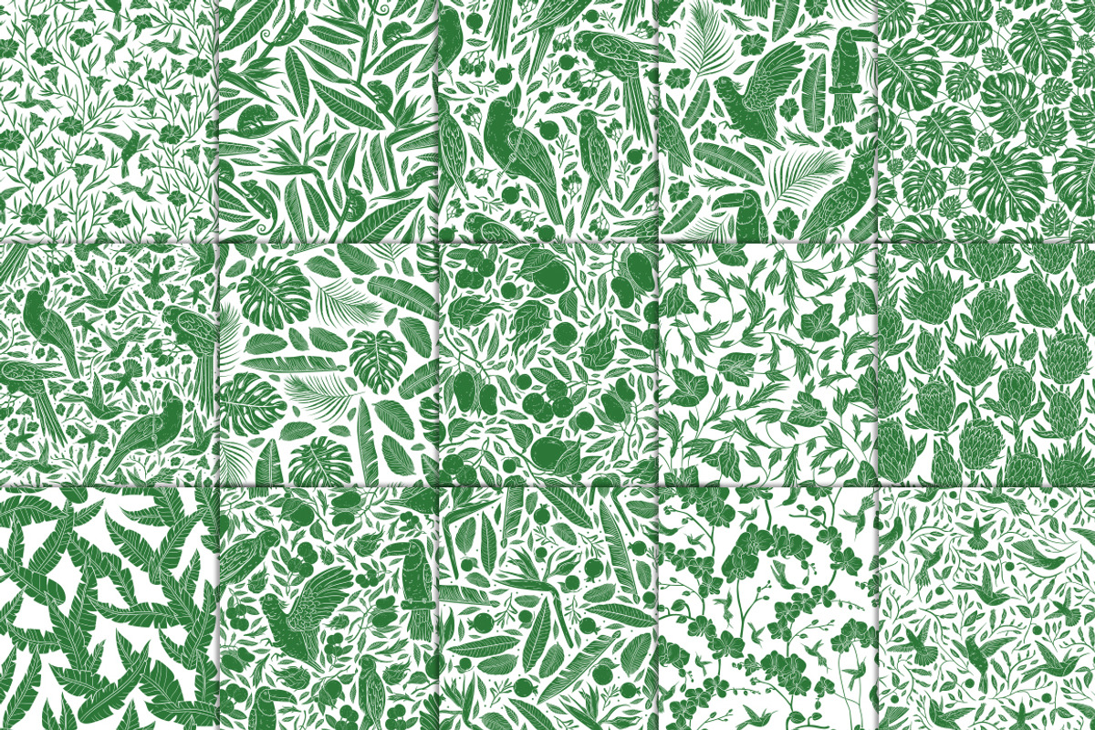 Tropical desire patterns, a Pattern Graphic by Piñata (Photo 5 of 17)
