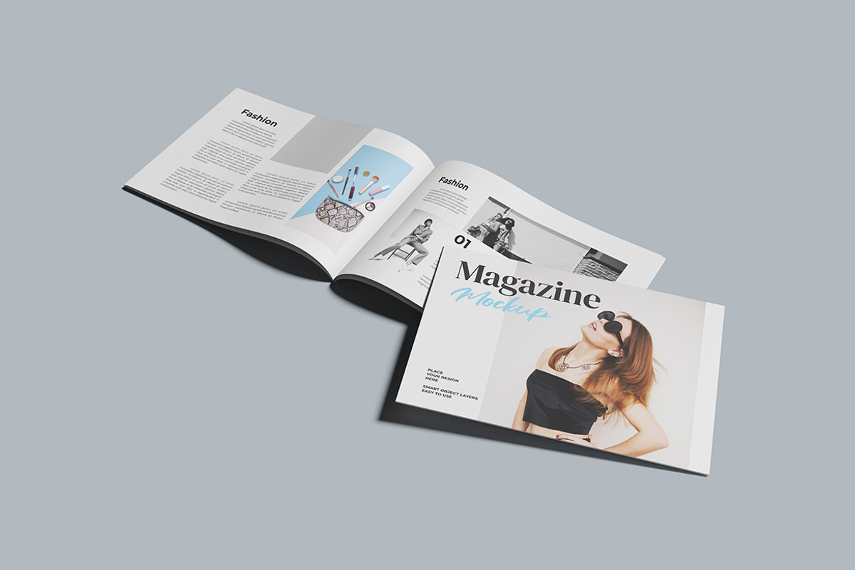 Landscape Brochure / book Mockup, a Books & Magazine Mockup by bimockup (Photo 3 of 5)