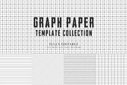 Graph Paper Template Collection, a Graphic by Honnum Graphic Art (Thumbnail 3 of 15)