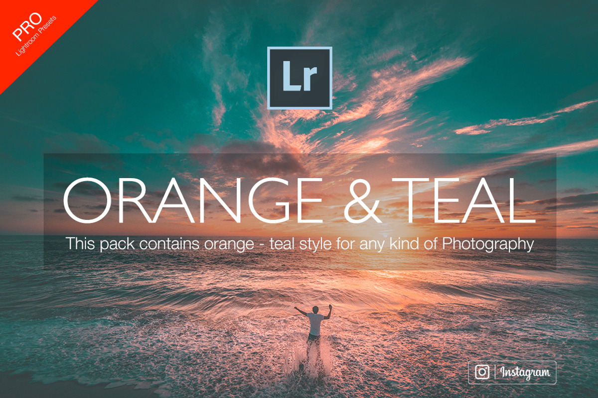 Orange & Teal Lightroom Presets, an Action Add-On by Lavinsky Art Store (Photo 1 of 10)