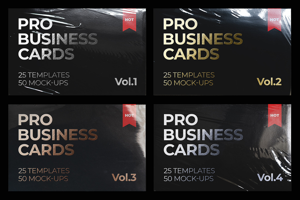 Business Card Mockup Template Bundle, a Business Card Template by PrintPixel (Photo 1 of 104)