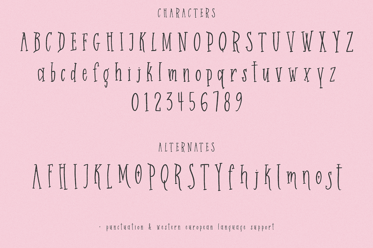 House of Haunts Serif Font, a Serif Font by Beck McCormick (Photo 10 of 10)