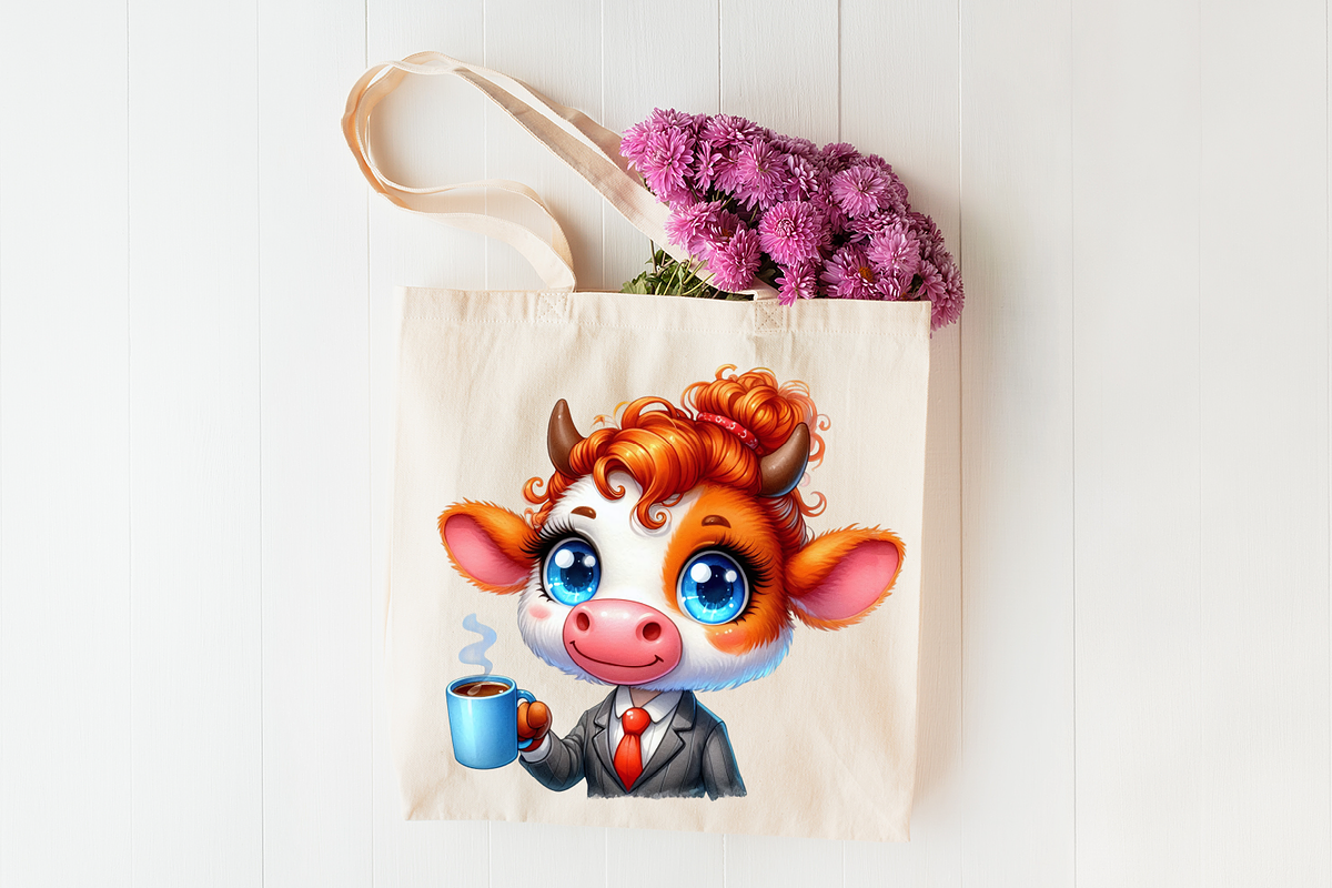 Sarcastic Coffee Sublimation Clipart, an Animal Illustration by ElenazlataArt (Photo 4 of 4)