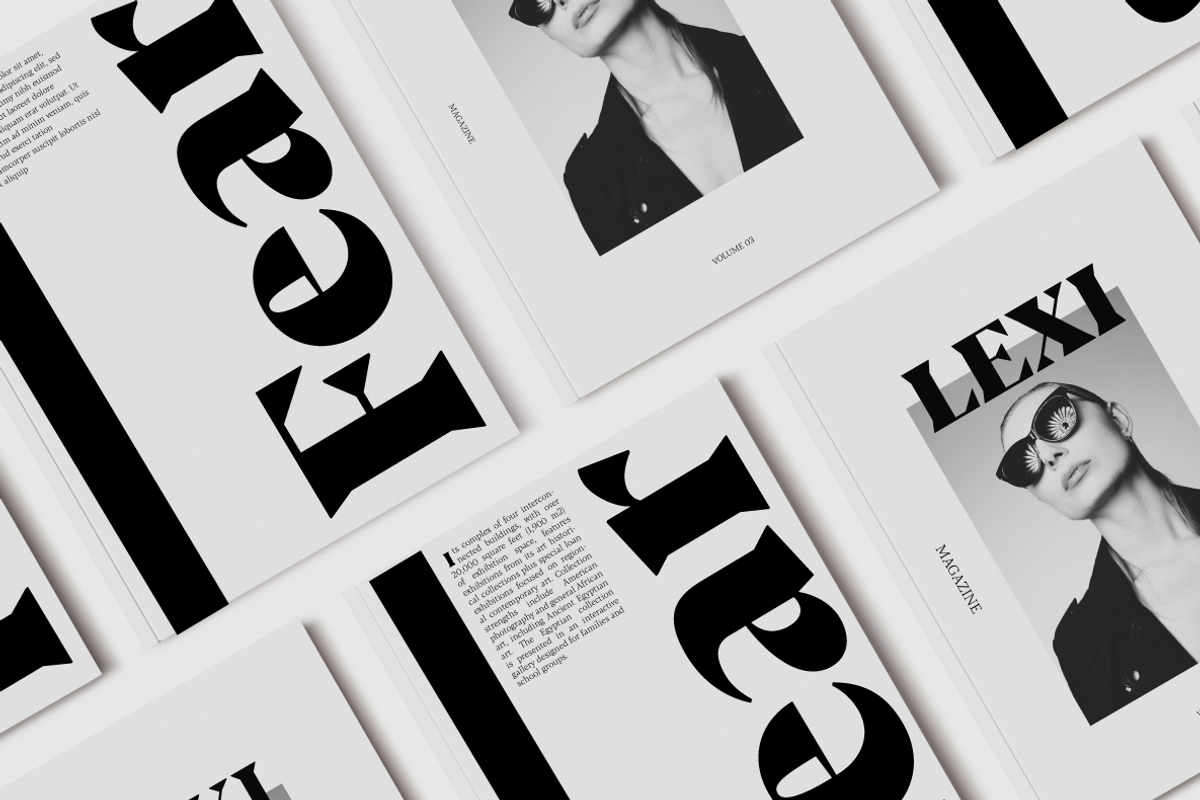 Blacker Pro - 69 fonts, a Serif Font by Zetafonts (Photo 6 of 18)