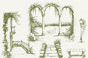 Lakeside Villas – A Timeless Italian, a Decorative Illustration by Eyeinspire (Thumbnail 3 of 8)