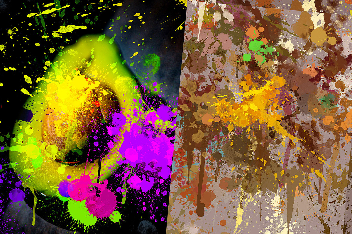 50 HQ SPLASHES Procreate brushes, a Brush Add-On by Eldar Zakirov's (Photo 6 of 10)