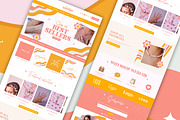 Peach Shopify Website Theme, a Shopify Template by Template Twist Shop (Thumbnail 9 of 9)