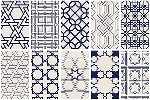 Islamic Art Vector Patterns