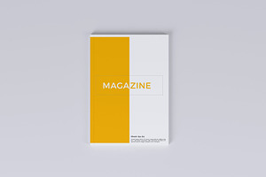 Magazine A4 Mock-Up