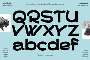 Buffo - Grotesk Typeface