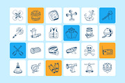Sailing Doodles Set, an Object Graphic by Brickclay (Thumbnail 6 of 8)