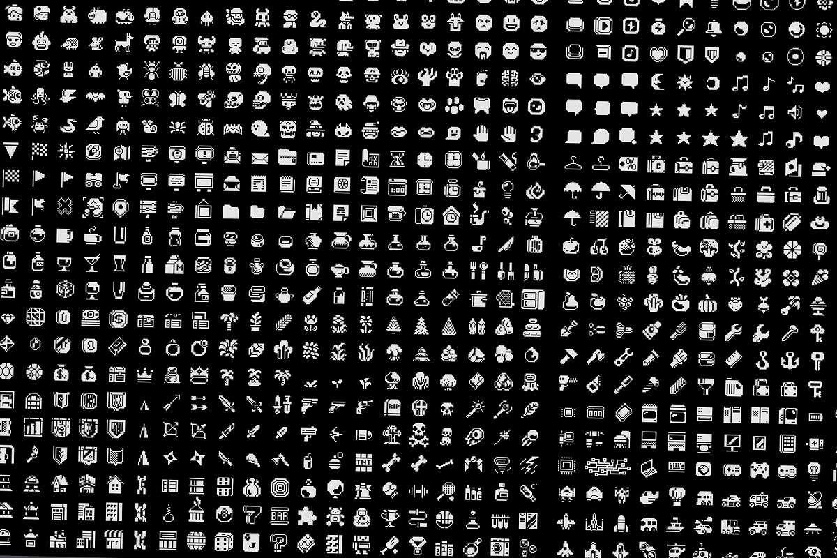 1-Bit Icons, an Icon by Poloviiinkin (Photo 3 of 3)
