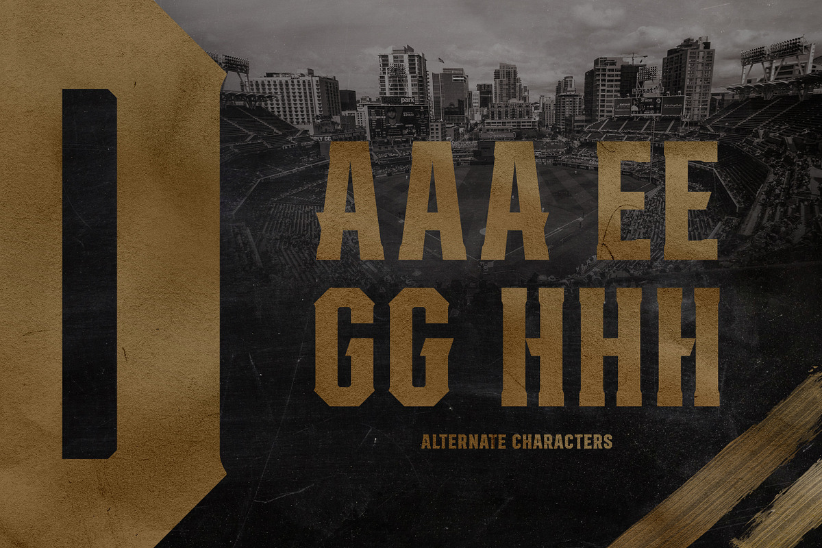 Mavericks - Display Font preview 5
