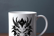 Vector of dragon head design., an Animal Illustration by yod67 (Thumbnail 5 of 8)
