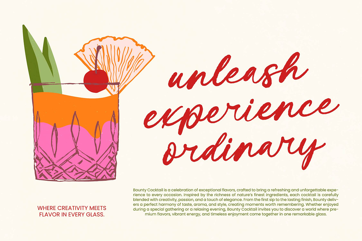 Bentaris Handwritten Ink Font, a Script Font by Letterena Studios Script (Photo 8 of 10)