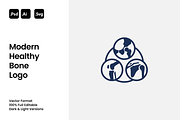Modern Healthy Bone Logo, a Branding & Logo Template by Luxury Logos (Thumbnail 1 of 4)