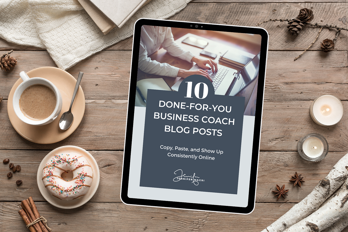 DFY BLOG POSTS FOR BUSINESS COACH, a Templates & Theme by Jennifer Magri Templates (Photo 5 of 8)