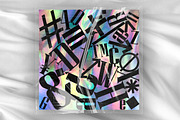 HOLOGRAM - Display Font, a Serif Font by KAZER STUDIO (Thumbnail 2 of 11)