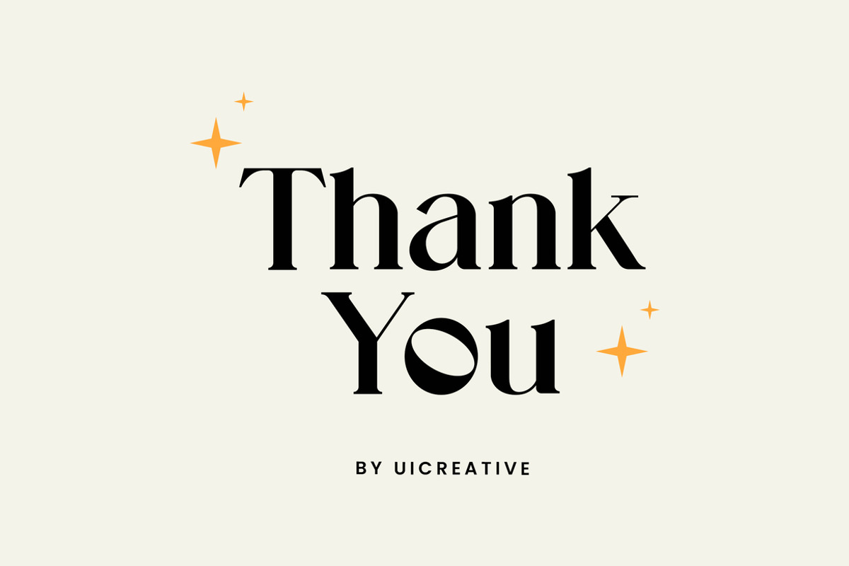 Vindigater Modern Retro Serif Font, a Serif Font by UICreative (Photo 13 of 13)