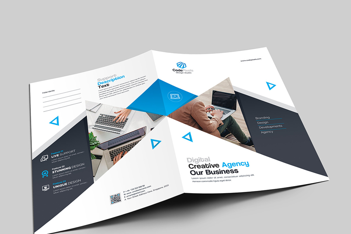 Presentation Folder, a Stationery Template by GenerousArt (Photo 2 of 8)