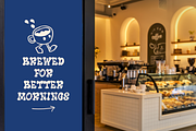 Food Imaji - Coffee Shop Logo Font, a Handwritten Font by Illushvara Design (Thumbnail 10 of 10)