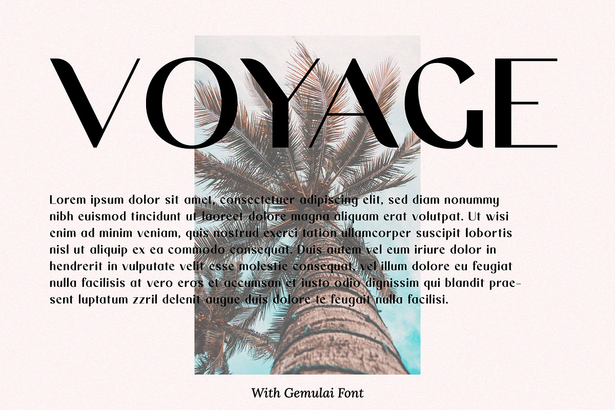 Gemulai - Modern Sans Serif Font, a Sans Serif Font by Prioritype Co (Photo 6 of 10)