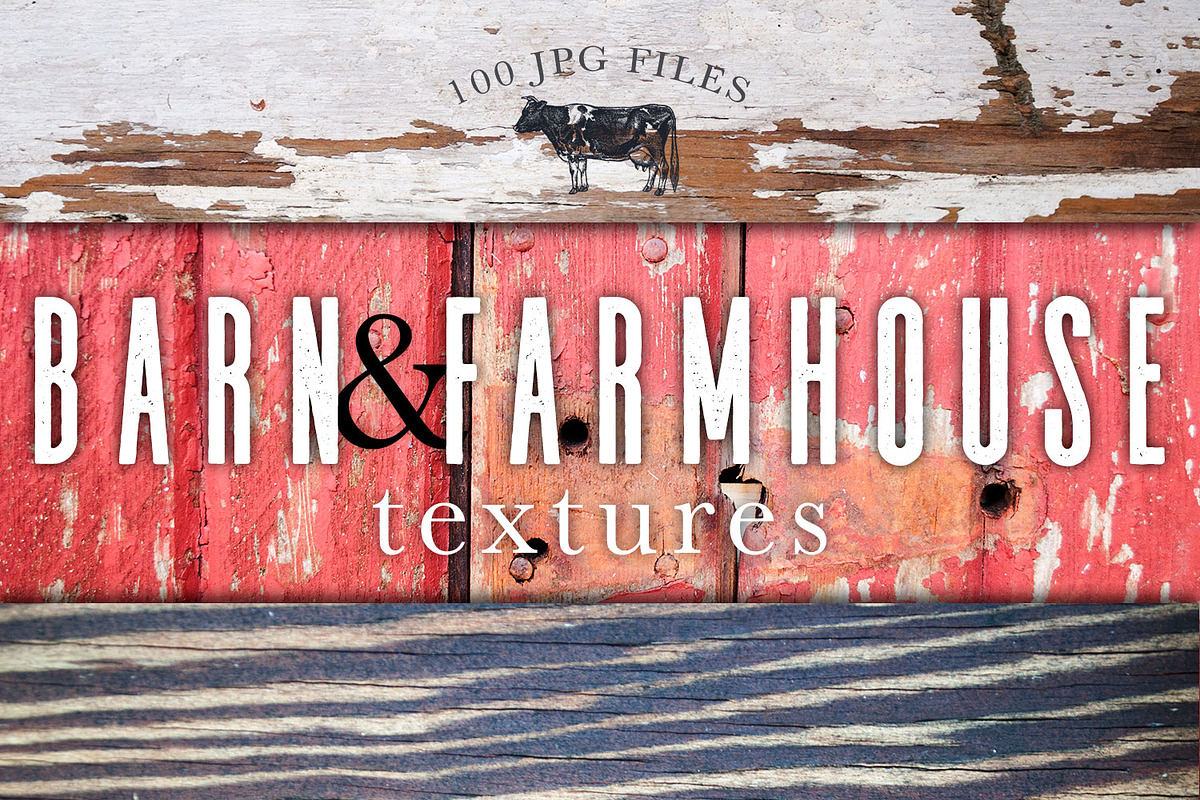 Barn & Farmhouse Wood Textures, a Texture Graphic by Eclectic Anthology