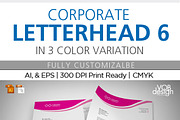 Letterhead, a Stationery Template by asimalikhan555 (Thumbnail 1 of 4)