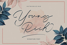 Young Rich - Stylist Font