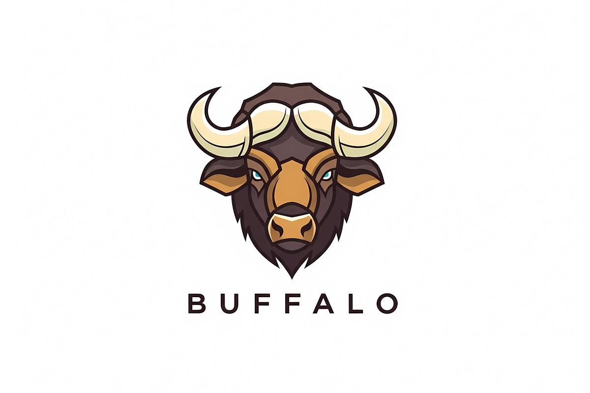 Buffalo Head Mascot, a Branding & Logo Template by Logocreative (Photo 2 of 2)