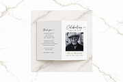 Funeral Bifold Program BW CanvaFR001, a Brochure Template by TyphoonStudio (Thumbnail 5 of 8)