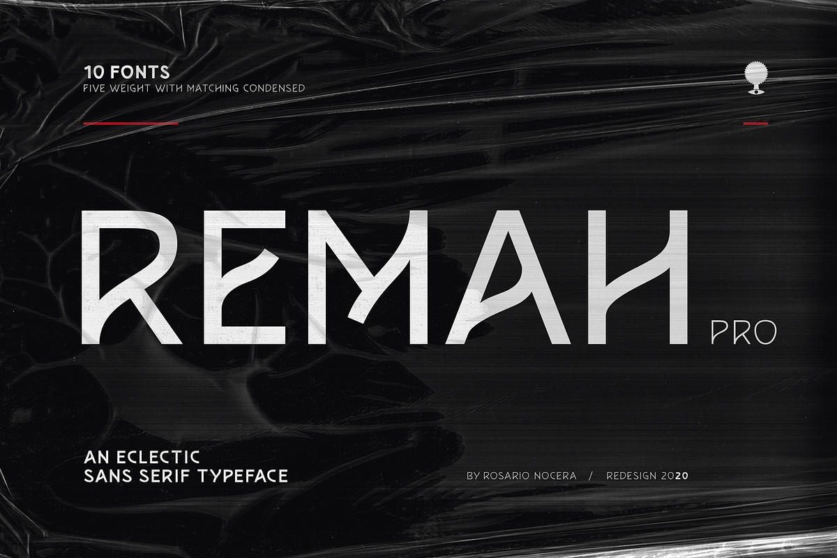 Remah Pro / san serif typeface