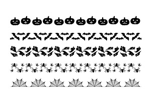 Halloween Pattern Brushes