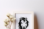 Vector group of horse head design., an Animal Illustration by yod67 (Thumbnail 6 of 10)
