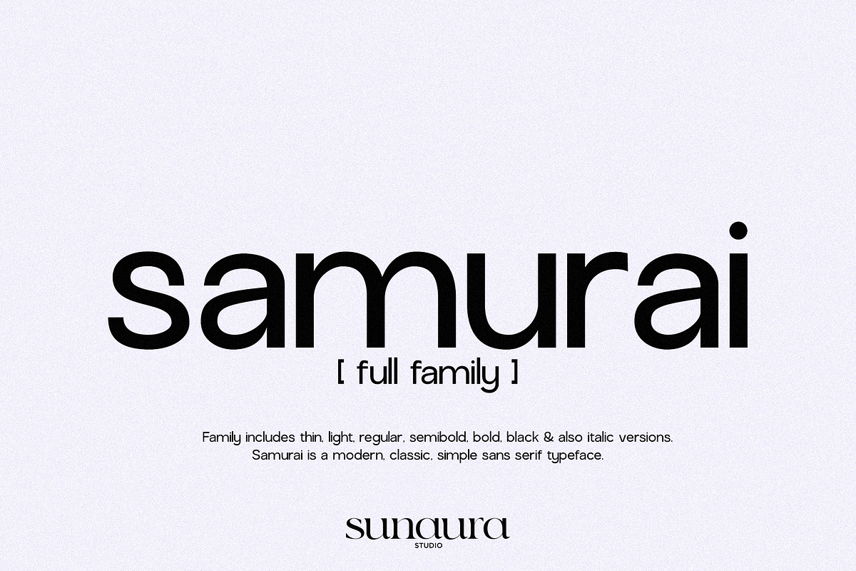 Samurai Family Pack (12 Fonts), a Sans Serif Font by Schrifted Type (Photo 1 of 14)