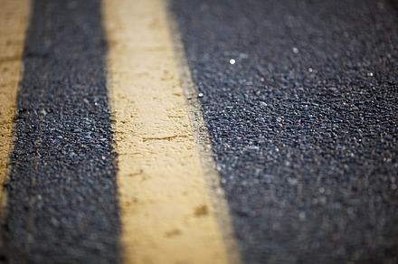 Marked road, a Transportation Photo by Grey Coast Media