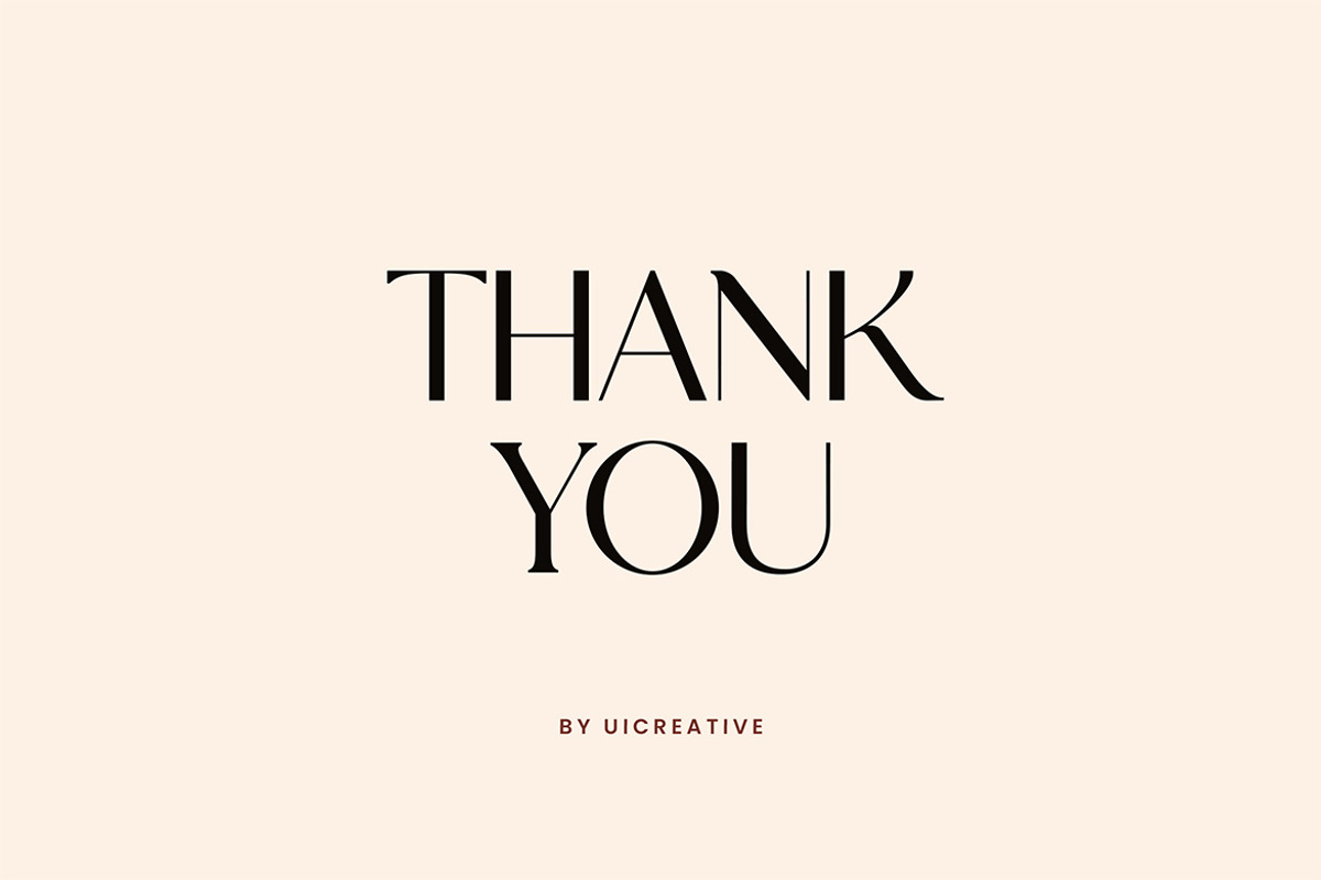 Salvager Luxury Serif Font, a Serif Font by UICreative (Photo 12 of 12)